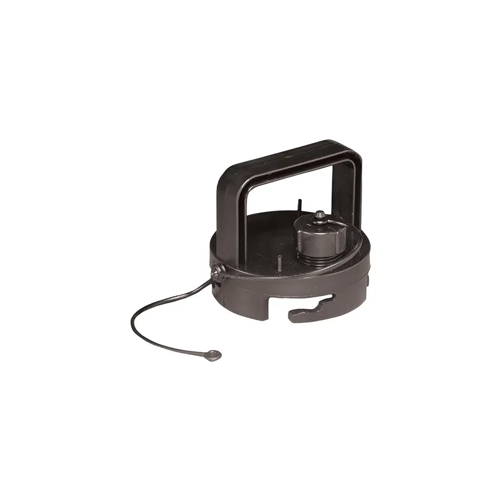Ez Coupler Valve Cap, With Handle, Black - VALF02-3106BK